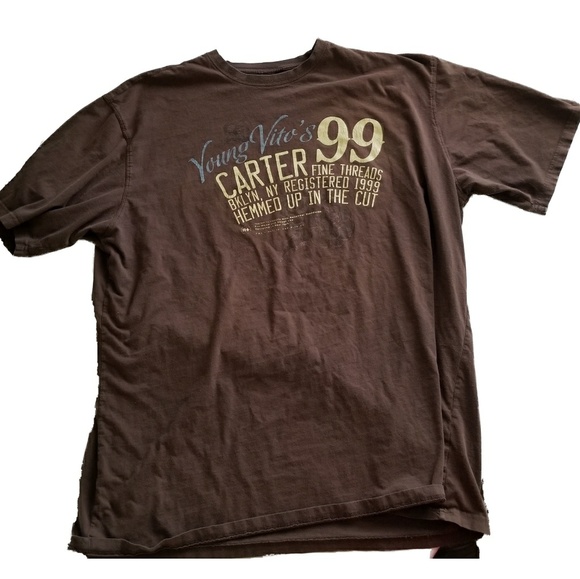 Brown Mens Rocawear Graphic Tee 4xl 